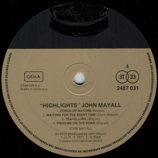 baixar álbum John Mayall - Highlights