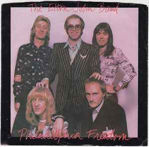 Elton John Band - Philadelphia Freedom album cover