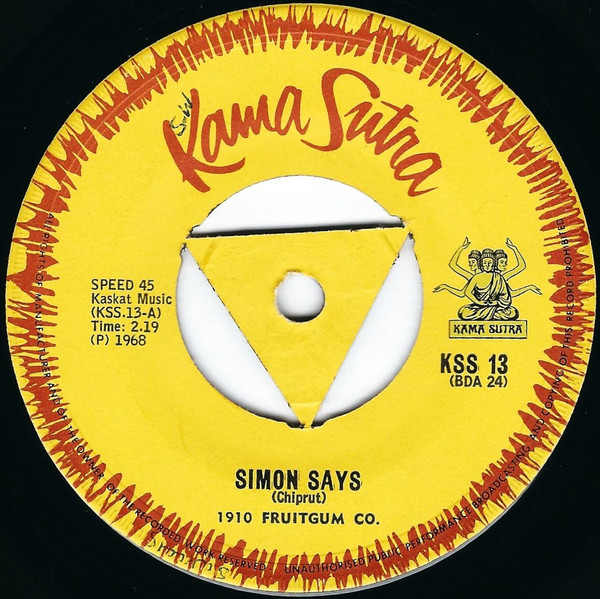 1910 Fruitgum Company Simon Says 45rpm 