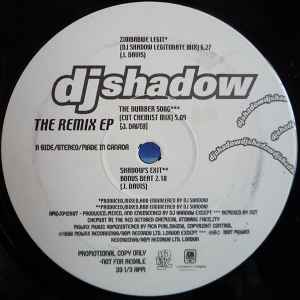 DJ Shadow - The Remix EP album cover