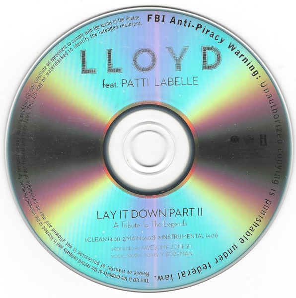 Lloyd – Lay It Down (2010, Vinyl) - Discogs