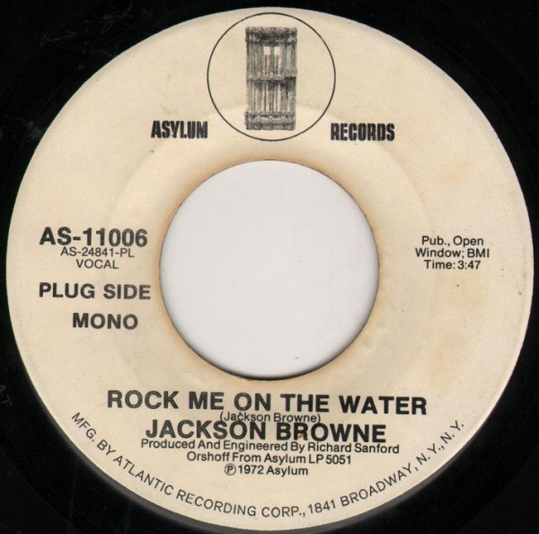 Jackson Browne – Rock Me On The Water (1972, Vinyl) - Discogs