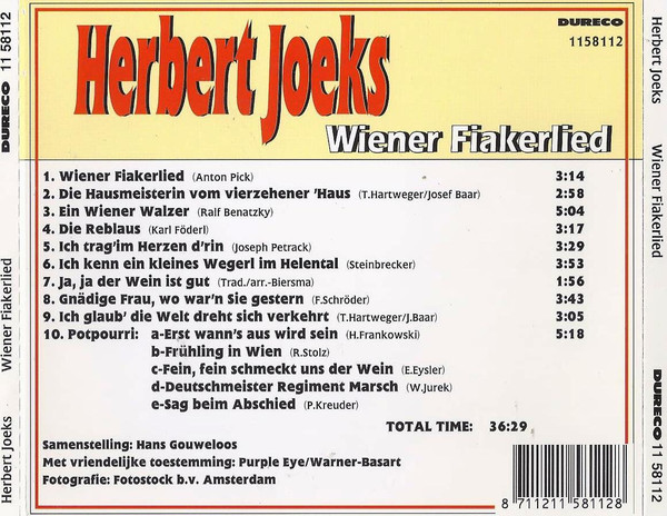 lataa albumi Herbert Joeks - Wiener Fiakerlied
