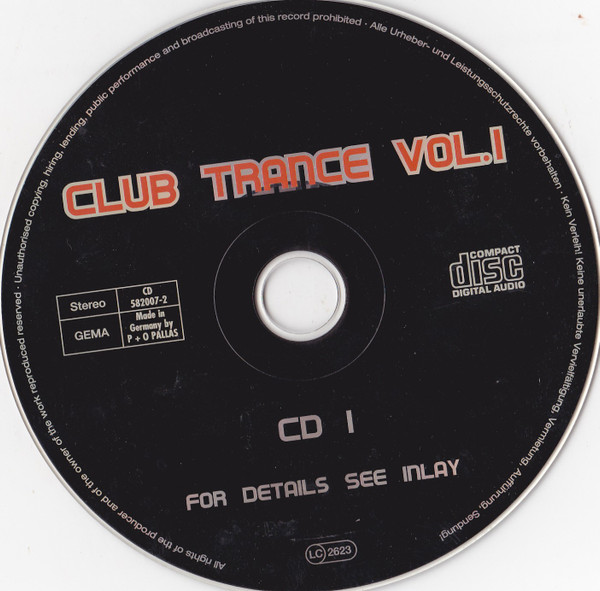 Album herunterladen DJ W Roy - Club Trance Vol 1