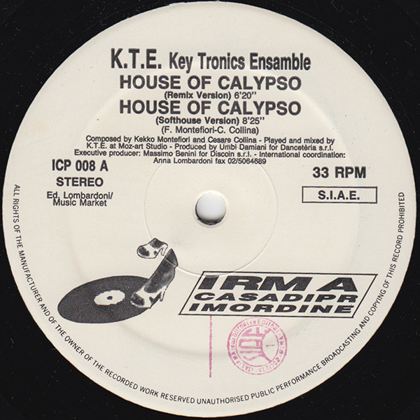 baixar álbum KTE Key Tronics Ensamble - House Of Calypso