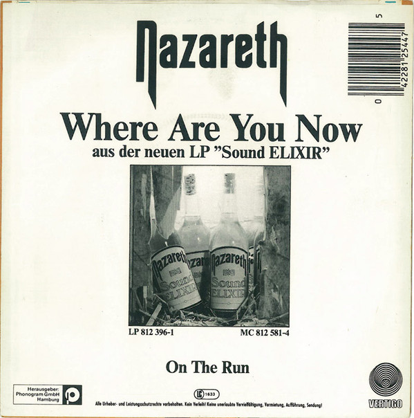 ladda ner album Nazareth - Where Are You Now
