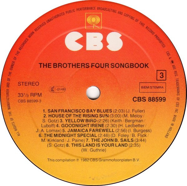 ladda ner album The Brothers Four - The Brothers Four Songbook