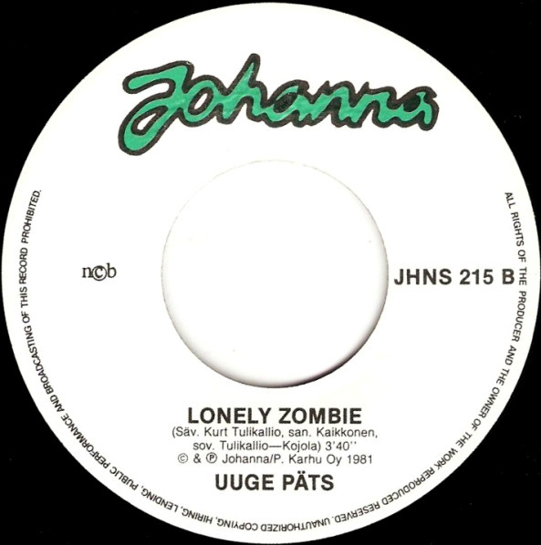 baixar álbum Uuge Päts - Hows Life Lonely Zombie