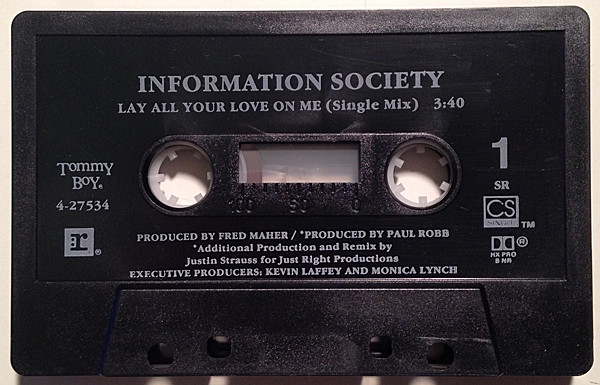 Album herunterladen Information Society - Lay All Your Love On Me