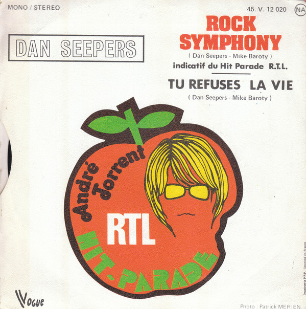 last ned album Dan Seepers - Rock Symphony Tu Refuses La Vie
