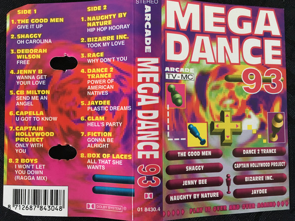 Mega Dance 93 (1993, Cassette) - Discogs