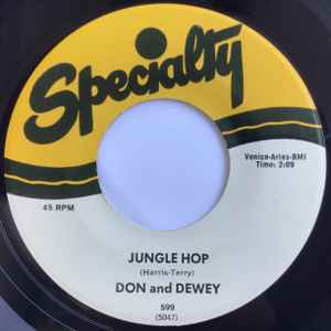 Don & Dewey - Jungle Hop / A Little Love album cover