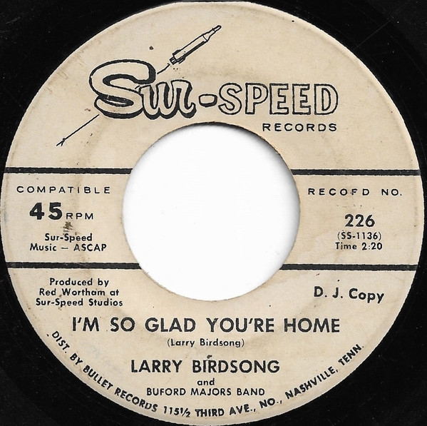 lataa albumi Larry Birdsong With Buford Majors Band - Im So Glad Youre Home
