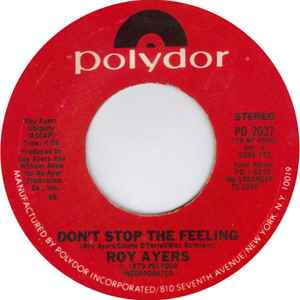 Roy Ayers - Don't Stop The Feeling / Don't Hide Your Love