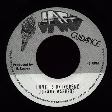 Johnny Osbourne – Love Is Universal (Vinyl) - Discogs