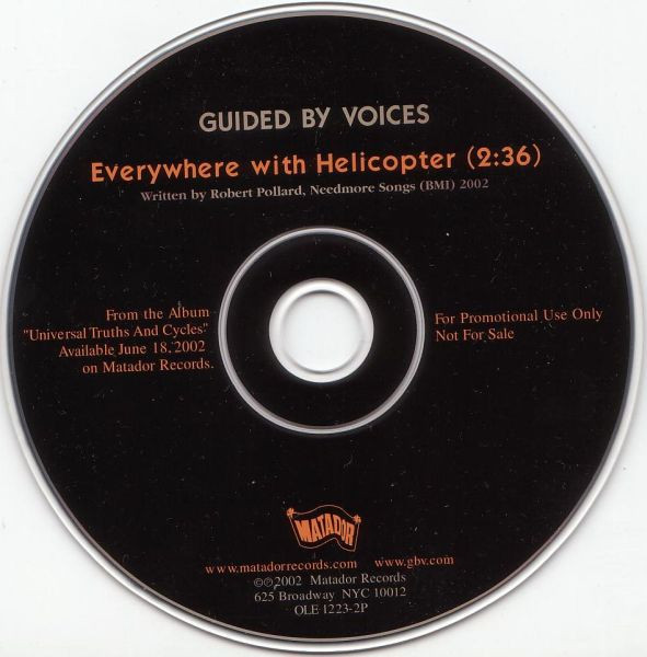 descargar álbum Guided By Voices - Everywhere With Helicopter