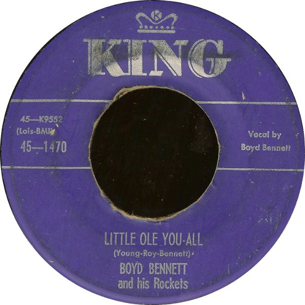 Album herunterladen Boyd Bennett And His Rockets - Seventeen Little Ole You All