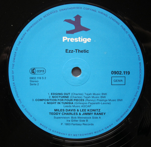baixar álbum Lee Konitz & Miles Davis Teddy Charles & Jimmy Raney - Ezz thetic