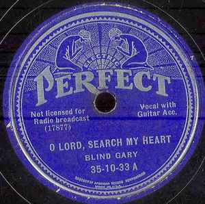 Blind Gary Davis - O Lord, Search My Heart / You Got To Go Down album cover