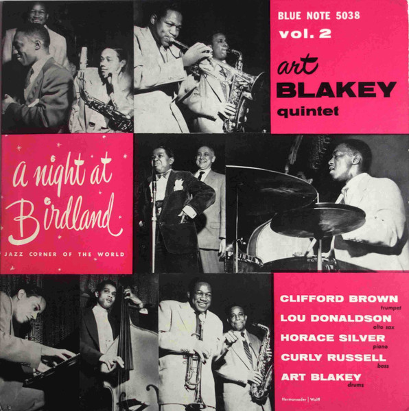 Art Blakey Quintet – A Night At Birdland, Vol. 2 (1954, 2nd press