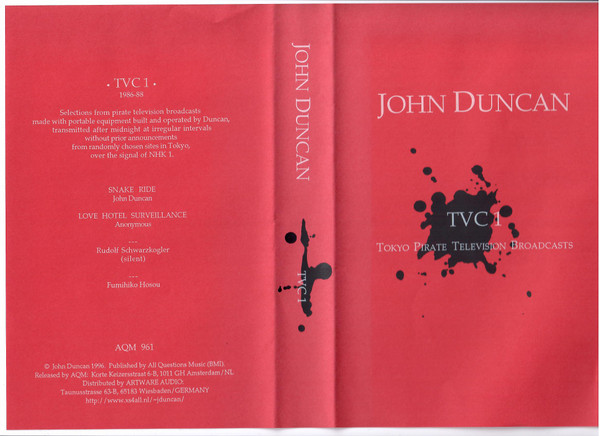 last ned album John Duncan - TVC1