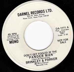 Don't Get Fooled By The Pander Man (Vinyl, 7