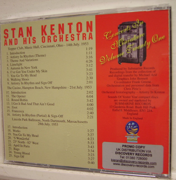 lataa albumi Stan Kenton And His Orchestra - Concerts In Miniature Vol 15