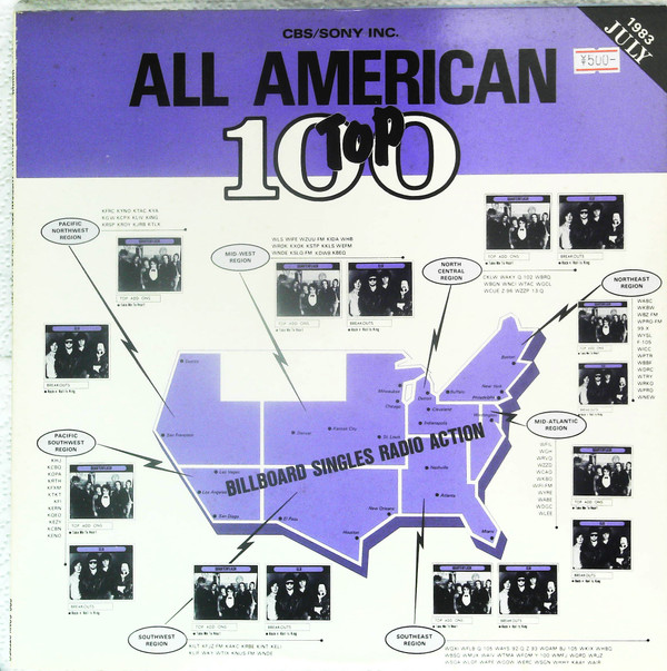 lataa albumi Various - All American Top 100 July 1983
