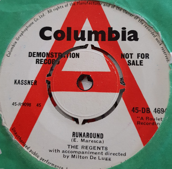 The Regents – Runaround (1961