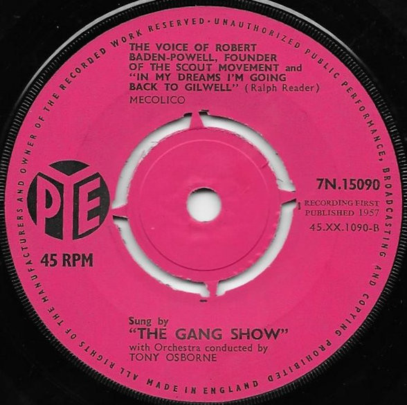 ladda ner album The Gang Show Robert BadenPowell - The Boy Scouts Jubilee Jamboree Song