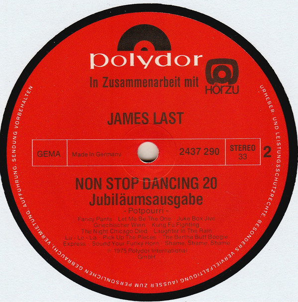 baixar álbum James Last - Non Stop Dancing 20