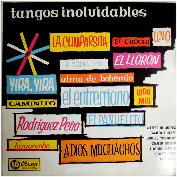 descargar álbum Various - Tangos Inolvidables