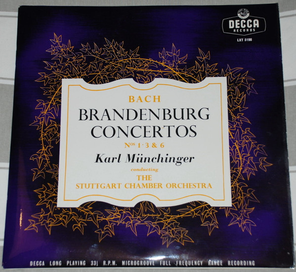 descargar álbum JS Bach, Karl Münchinger, Stuttgart Chamber Orchestra - I Sei Concerti Brandeburghesi