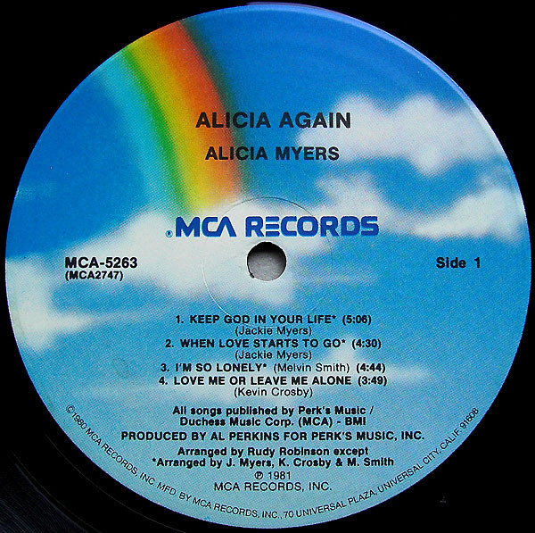 Album herunterladen Alicia Myers - Alicia Again