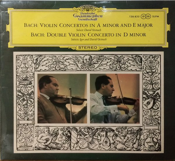 Bach, David Oistrach, Igor Oistrach – Violin Concertos In A Minor