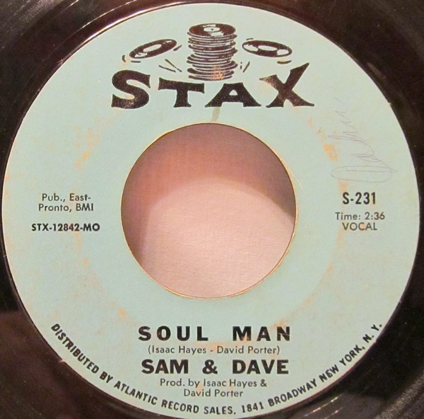 Sam & Dave – Soul Man (1967, Vinyl) - Discogs