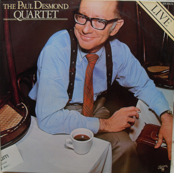 The Paul Desmond Quartet – Live (1976, Terre Haute Pressing 