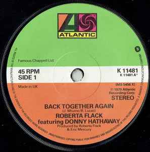 Back Together Again - Roberta Flack Featuring Donny Hathaway
