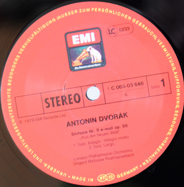baixar álbum Antonín Dvořák, The London Philharmonic Orchestra , London Philharmonic Orchestra Mstislaw Rostropowitsch - Sinfonie Nr 9 E Moll Op95 Aus der Neuen Welt