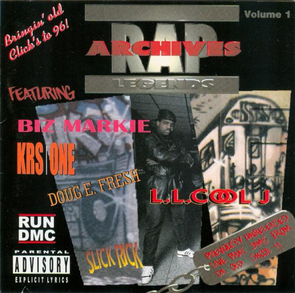 Rap Archives Legends Vol.1 (1996, CD) - Discogs