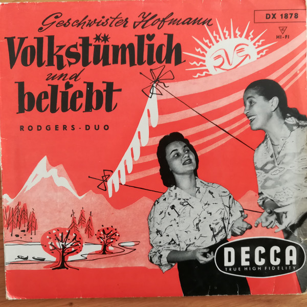 télécharger l'album Geschwister Hofmann , RodgersDuo - Volkstümlich Und Beliebt
