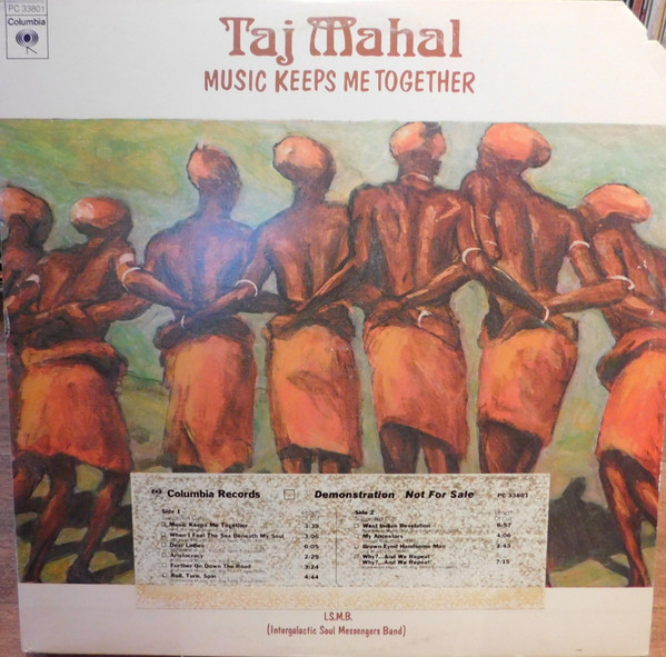 Taj Mahal – Music Keeps Me Together (1975, Vinyl) - Discogs