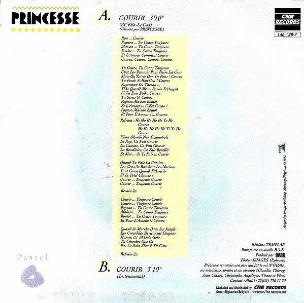 télécharger l'album Princesse - Courir