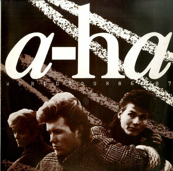 雑誌a-ha  WORLD TOUR 86  87