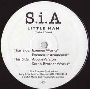 Sia - Little Man album cover