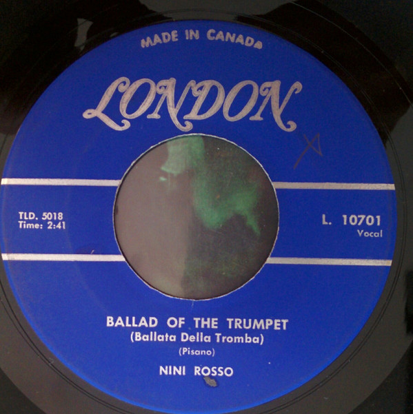 last ned album Gastone Parigi, Nini Rosso - Ballad Of The Trumpet Ballata Della Tromba