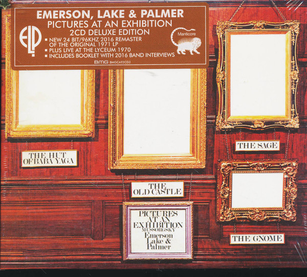 Emerson, Lake & Palmer Pictures At An Exhibition (2016, Digipak, CD