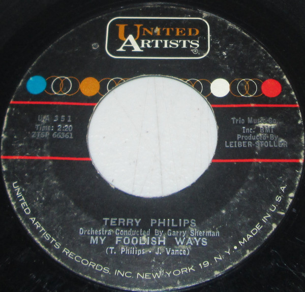 lataa albumi Terry Philips - Hands Of A FoolMy Foolish Ways
