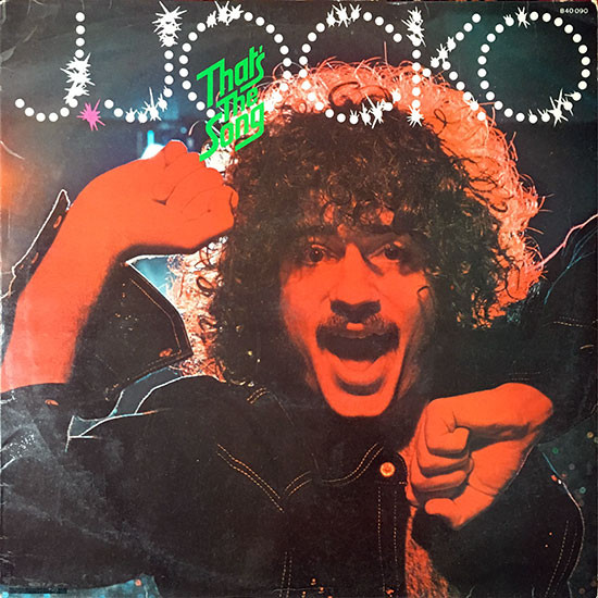 J. Jocko – That's The Song (1975, Sonic Pressing, Vinyl) - Discogs
