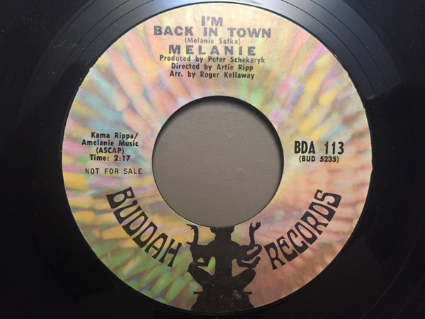 Melanie – I'm Back In Town / Bobo's Party (1969, Vinyl) - Discogs